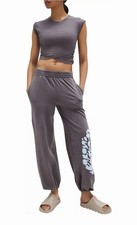 98 FP Movement S Hot Shot Logo Crossover 2 Piece Set Gray Shadow NWT Activewear