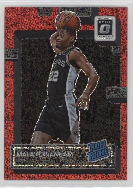 2022 Panini Donruss Optic Rated Red Sparkle Prizm Malaki Branham #222 Rookie RC