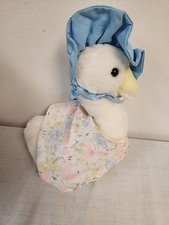 Beatrix Potter Jemima Puddle Duck 10  Plush W/ Tag CLEAN  SOFT