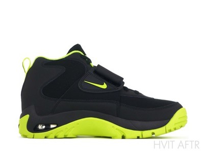 Nike Air Mission Black Volt Green 2014 Size 8.5 629467-001 Junior