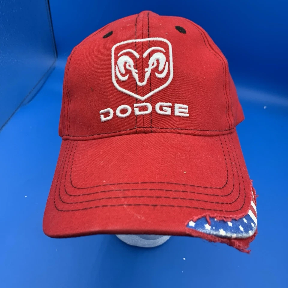 Gorra bordada ajustable vintage Nascar Dodge Motorsports Foto 2 de 4