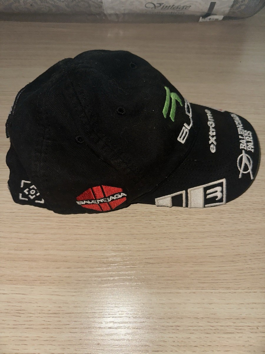 Preowned Balenciaga Racer Sports Cap Black | eBay