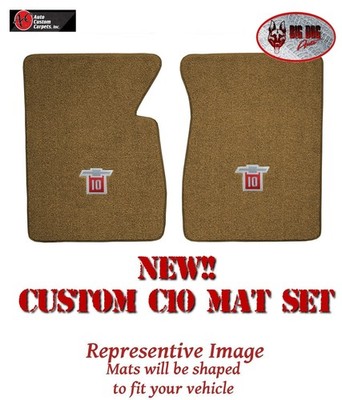 1960-66 Chevy C10 Truck Saddle Loop Carpet Floor Mat Set- Hot New Item from ACC