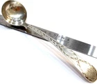 ANTIQUE  GEORGIAN  STERLING SILVER  CUTLERY SALT  LADLE   SPOON NOT SCRAP,