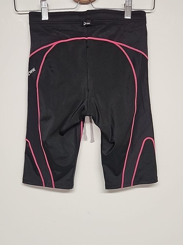 CW-X Compression Shorts, Womens M, Black W Pink Lines #127805 Front Vents - Picture 3 of 6