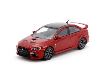 Tarmac Works Mitsubishi Lancer Evolution X Final Edition Rally Red 1:64 Modell