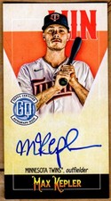 2021 Topps Gypsy Queen Captains Mini Autographs #CMAMK Max Kepler   #19/50