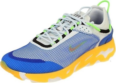 NIKE REACT LIVE PREMIUM FOOTBALL GREY-LASER ORANGE 8.5 CZ9081-001