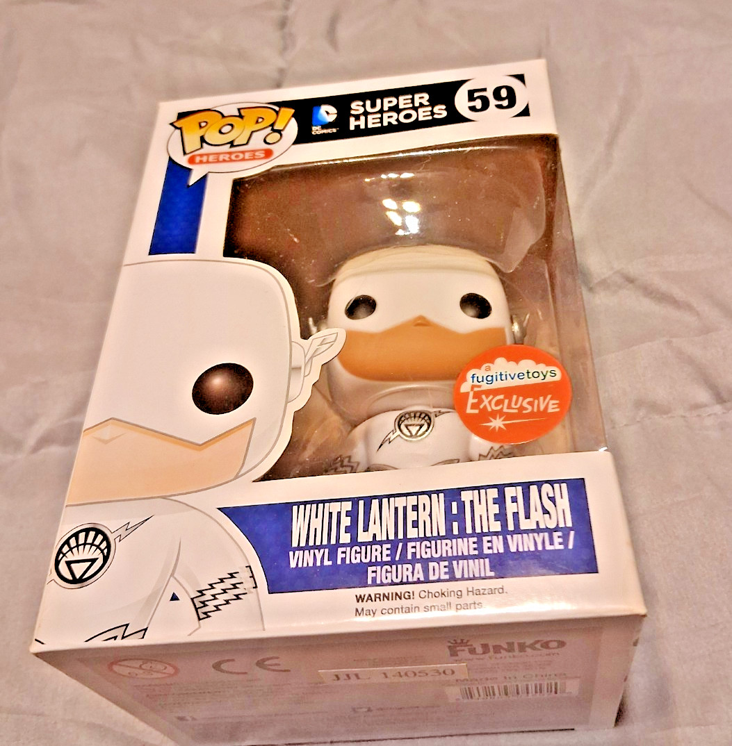Funko Pop! White Lantern: The Flash #59 - Fugitive Toys Exclusive