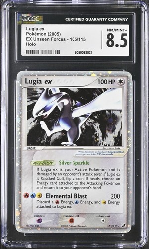 Lugia ex graded CGC 8.5 for sale on eBay