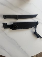 Cold Steel Recon Tanto Knife USA Carbon V Combat Fixed Blade w/ Sheath 1990s