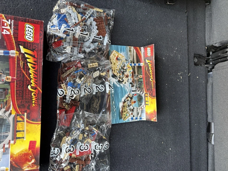 LEGO Indiana Jones: погоня за венецианским каналом (7197) новый в поврежденной коробке - Изображение 4 из 4