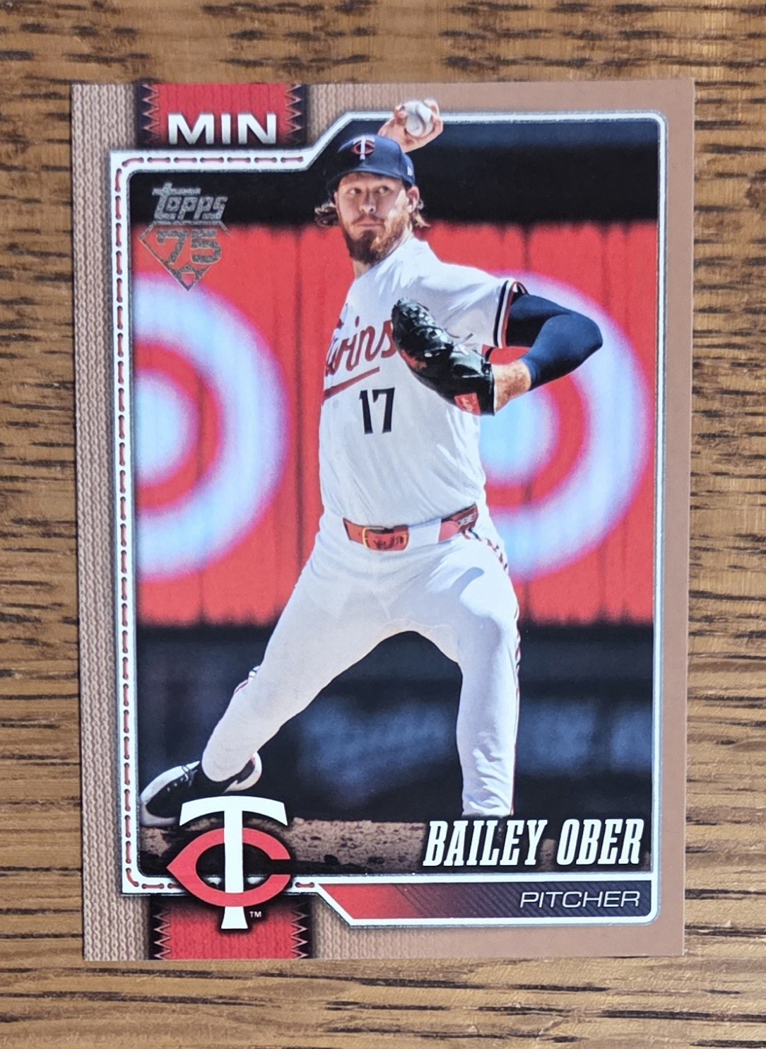 2026 Topps Series 1 - Bailey Ober #31 Gold /2026