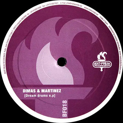 Dimas & Martinez Dream Drums E.P EP Vinyl Single 12inch Beatfreak