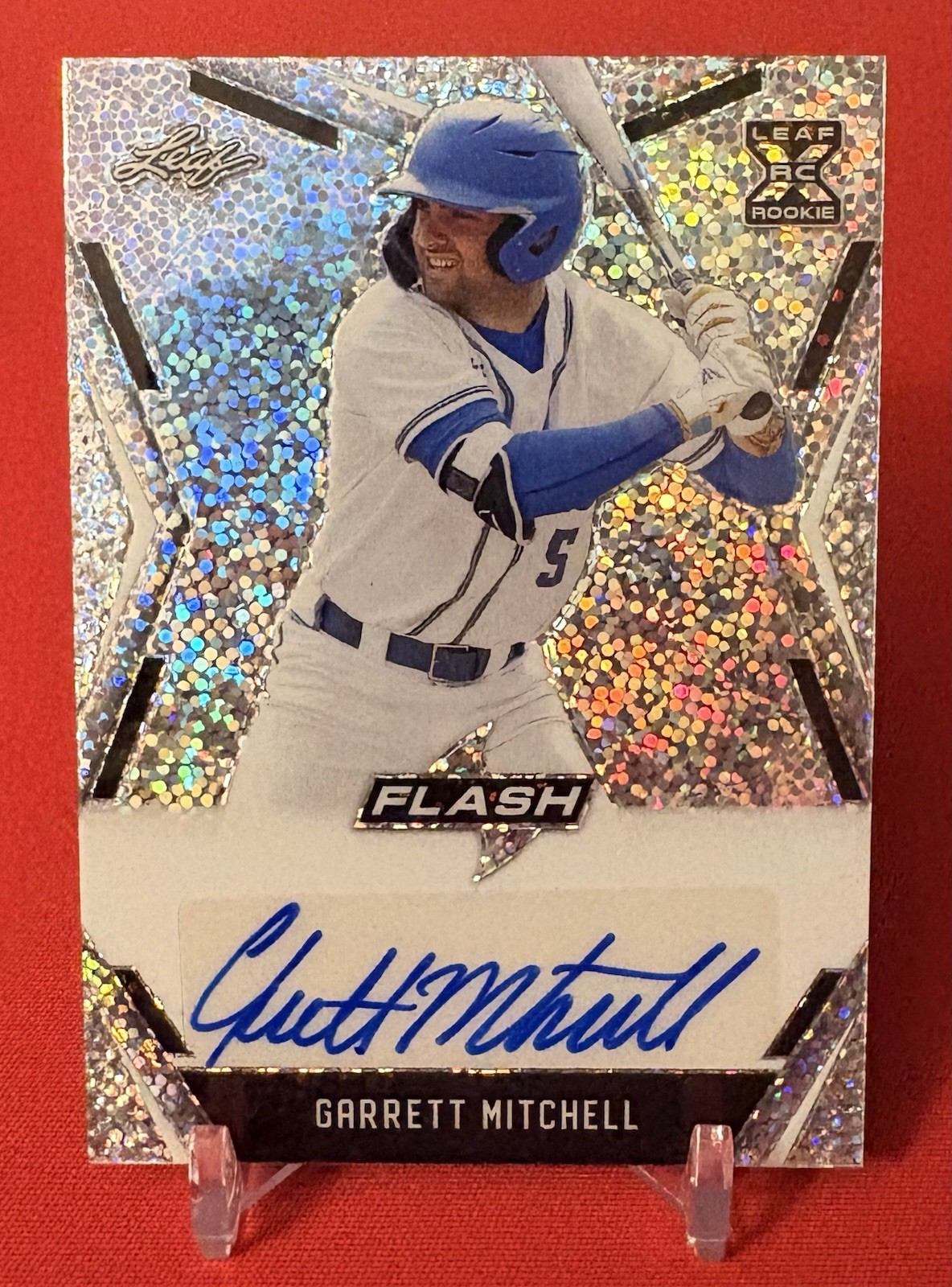 Garrett Mitchell #BA-GM1 2020 Leaf Draft Baseball Hobby Autographs