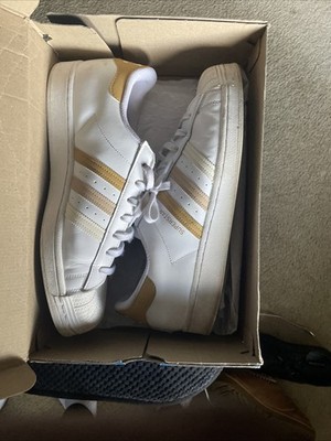 Adidas Superstar White Team College Gold Size 13 | eBay