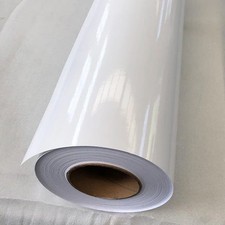 Gloss White Sticky Back Plastic Self Adhesive Vinyl Film Roll Sheet