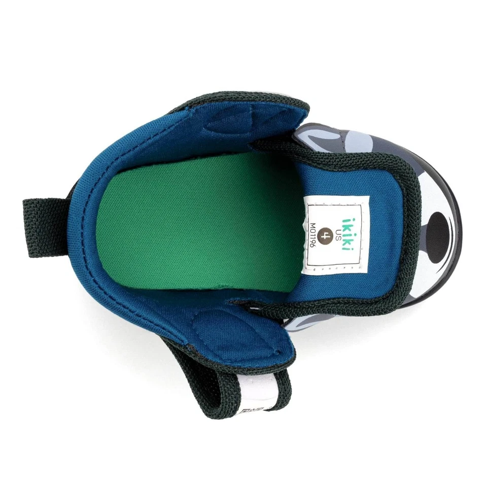 Zapatos para niños pequeños ikiki mapache sin chirridos | Gris Foto 4 de 4