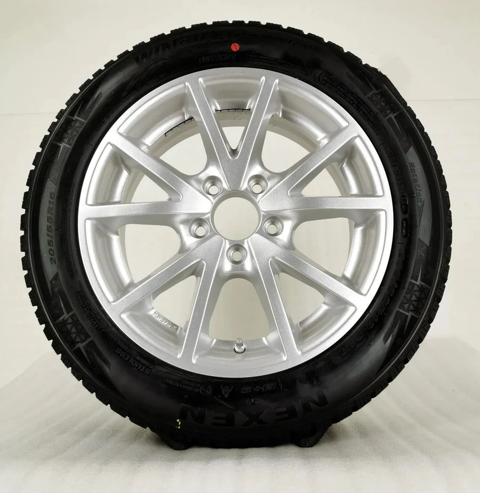 Mercedes A B C CLA Klasse 16 Zoll Räder RH Felge mit 205/55R16 Nexen mit RDK - Bild 2 von 4