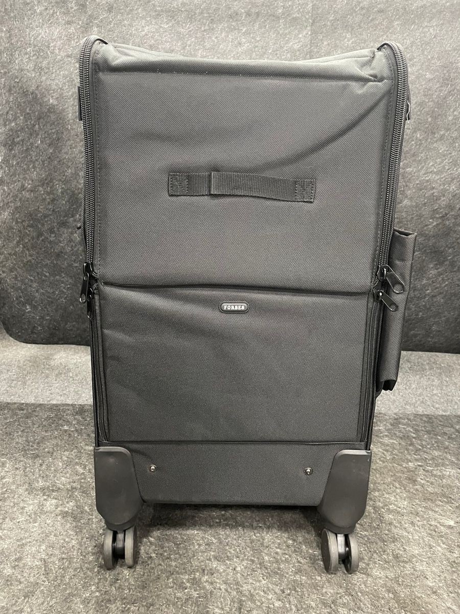 FORBES Mini Roller Housekeeping Cart, Four Swivel Casters, Black *