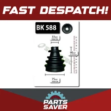 CV Joint Boot fits VOLVO C30 533 1.6 Front Outer 06 to 12 B4164S3 C.V. Shaftec