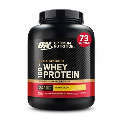 Optimum Nutrition Gold Standard 100% Whey Protein Banana Cream 5lb