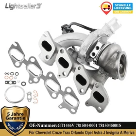 Turbolader für Opel Astra J Insignia A Meriva Chevrolet Cruze Trax Orlando 1.4L