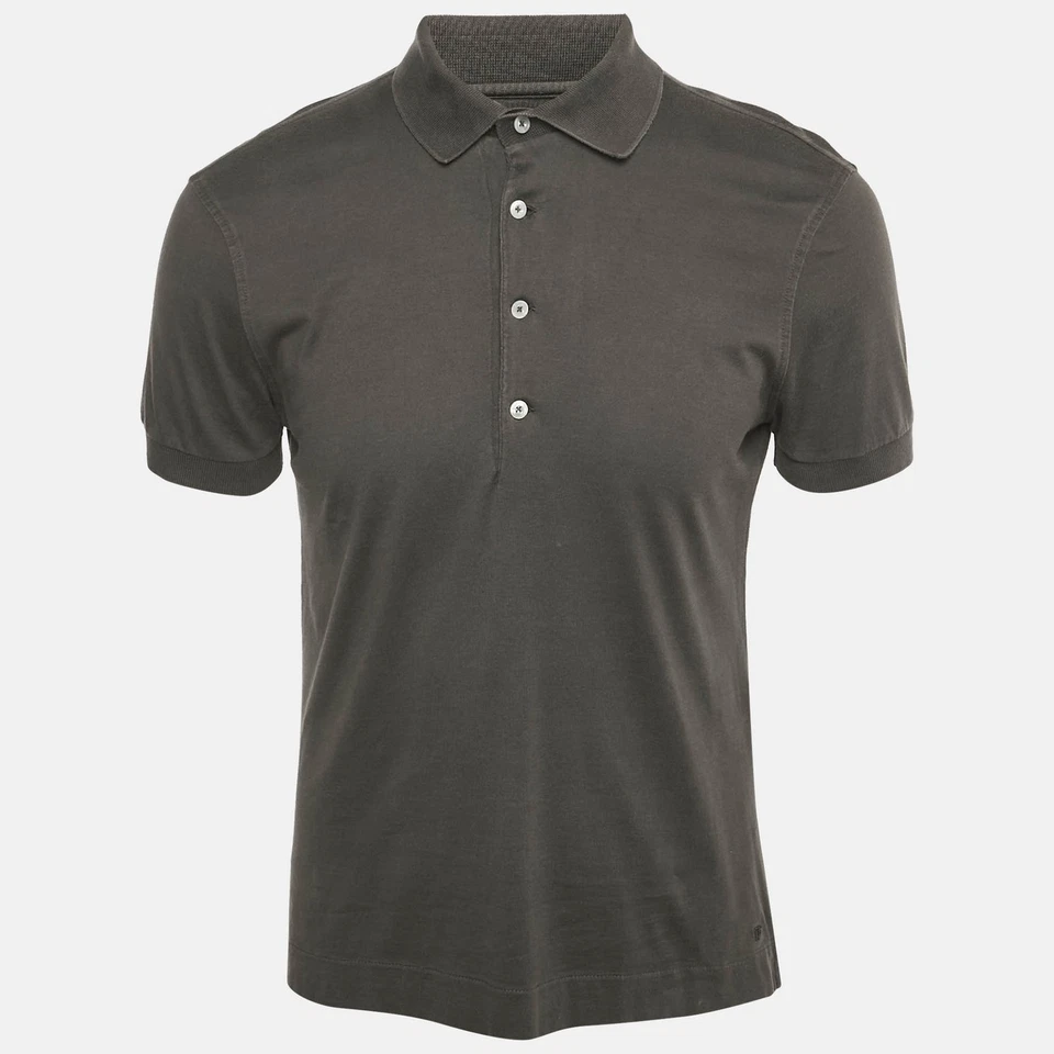 Camiseta Polo Tom Ford Gris Jersey M