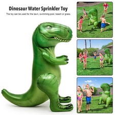 Dinosaur Water Sprinkler Toy Inflatable T-Rex Water Toy For Toddlers Kids Outdoo