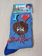 Bob Ross Crew Socks Unisex Novelty Joy Of Painting