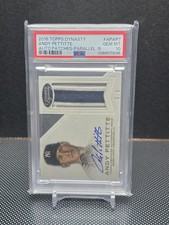 2016 Topps Dynasty Autograph Patches Andy Pettitte /5 #APAP7