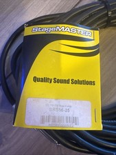 StageMASTER SRS16-50 1/4 inch TS to 1/4 inch TS Speaker Cable - 25 ft