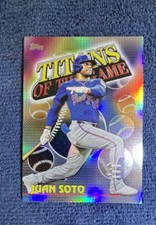 2026 Topps Series 1 - Titans of the Game Juan Soto #TOG-11 Crackle Foil