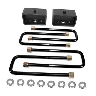 3'' Rear Leveling Lift Block Kit w/U-Bolts Compatible with 3'' Lift 99-21 Tundra