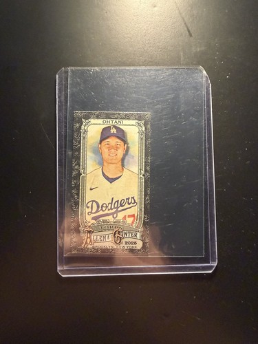 2025 Topps Allen & Ginter - Shohei Ohtani #132 Mini Black Bordered
