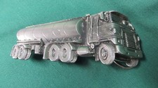 Vintage 1980 Tractor Tanker Truck Belt Buckle 18 Wheeler Serial Number 238