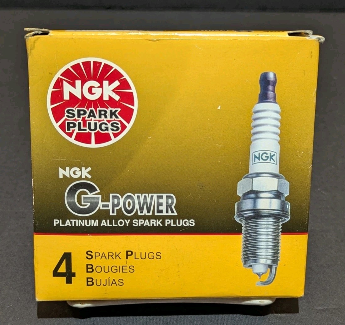 NGK ZNAR6AGP G-Power Platinum Spark Plugs Set of 4 - Stock No. 1698