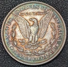 1880 Morgan Silver Dollar $1 - Beautiful Rainbow Toning! Friday Night Auction!