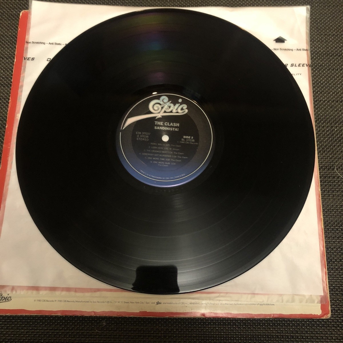 The Clash - Sandinista! - 3LP 1980 (USA Epic E3X 37037) | eBay