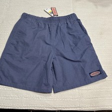 Vineyard Vines Boys Blue Swimsuit Size Medium 12-14 New Tags Swim Trunks