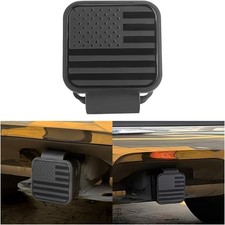 Rubber Tow Hitch Cover For 2 Receiver Patriotic Emblem Tube Plug Insert Unive