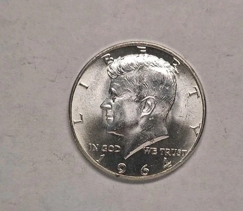 1964 KENNEDY HALF DOLLAR UNC