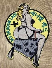 25th Fighter Squadron FS A-10 Korean Made My Dragon Lady Patch USAF Air Force