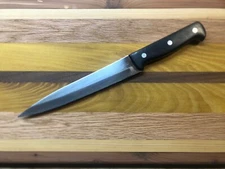 Vtg JA Henckels International Eversharp Pro Chefs Knife 8" Serrated Stainless