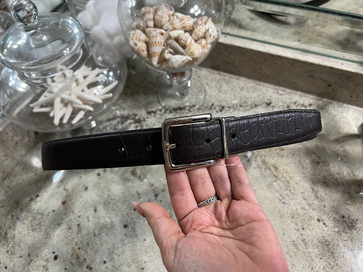 Cole Haan Belt Mens Tan Brown Leather Size 36 / 90  display picture 3