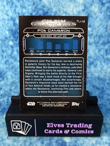 Star Wars: Galactic Files 2018 BLUE Parallel SINGLE Non-Sport Trading Card Topps - Picture 284 of 294