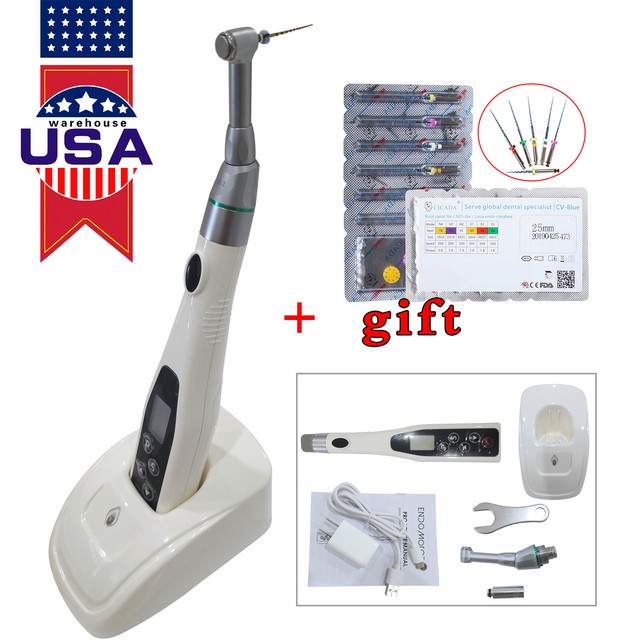 Dental Endodontic Wireless Endo Motor 161 Reciprocating Handpiece 1 Pack Files eBay