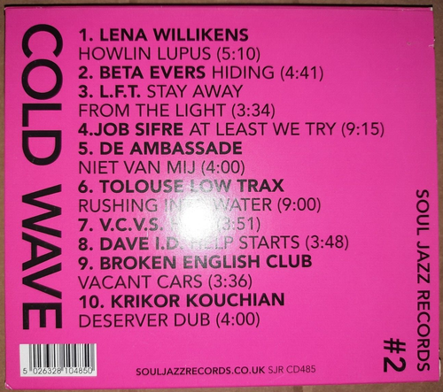 COLD WAVE #2 / CD V.A. COMPILATION / UK / 2021 / SOUL JAZZ RECORDS / SLIPCASE - Bild 2 von 5