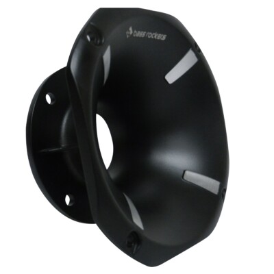 Bass Rockers 2'' Aluminum Bolt on Short Shallow Horn for Drivers 3'' Height