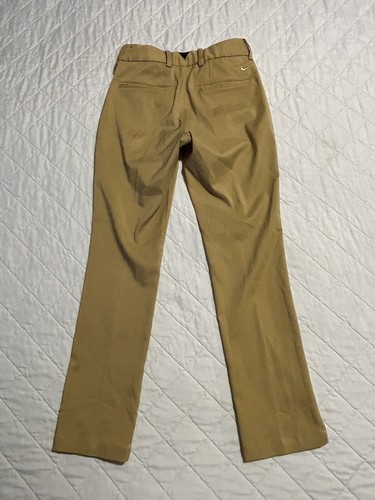 nike golf khaki pants Size Small 8-10 Kids - Picture 3 of 14